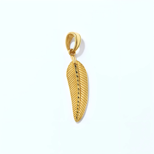 14k Gold Palm Charm